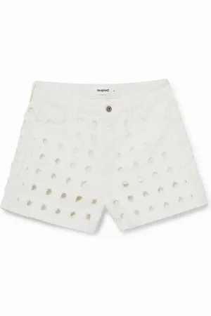 Desigual Pantaloni short traforato