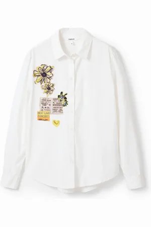 Desigual Camicia toppe giornale