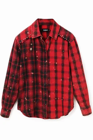 Desigual Camicia punk scozzese