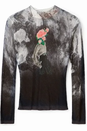 Desigual Maglione sottile sfocato