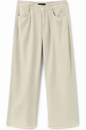 Desigual Pantaloni culotte cropped 100% lyocell