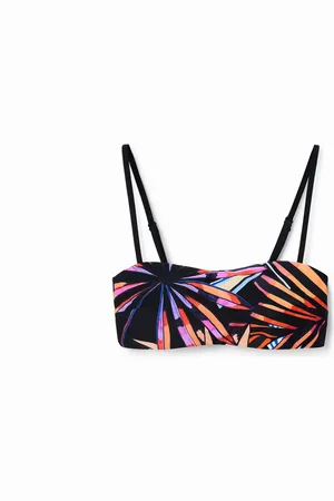 Desigual Top bikini fascia tropicale