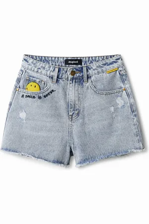 Desigual Shorts di jeans SmileyÂ®