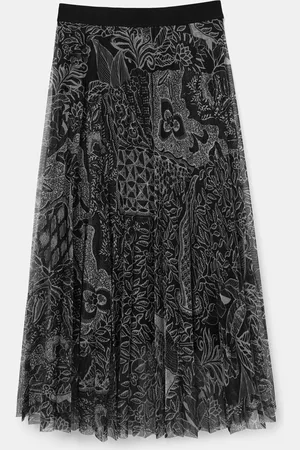 Desigual Gonna midi plissettata