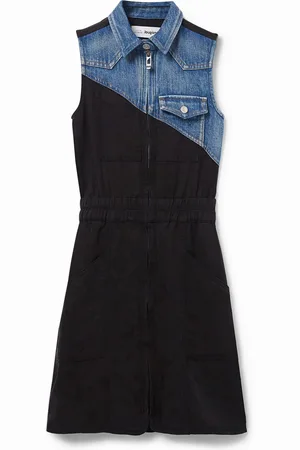 Desigual Vestito chemisier doppio materiale