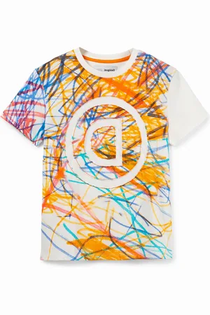 Desigual Maglietta basic 100% cotone