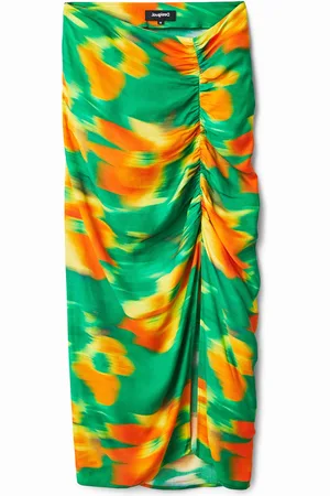 Desigual Gonna midi con spacco sottile