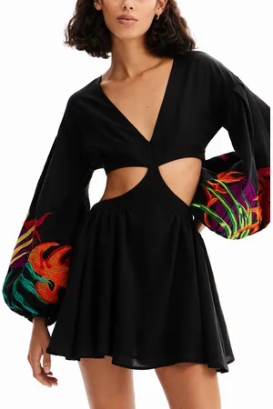 Desigual Abito corto cut-out Stella Jean