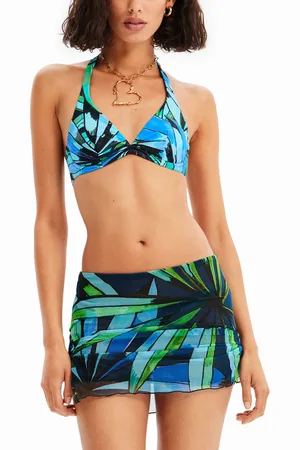 Desigual Top bikini tropicale