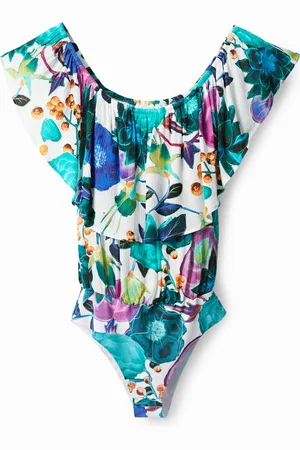 Desigual Body floreale collo a barca
