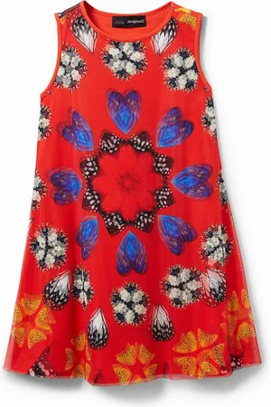 Desigual Vestito spalline 3D