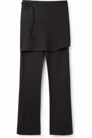 Desigual Pantaloni dritti con gonna
