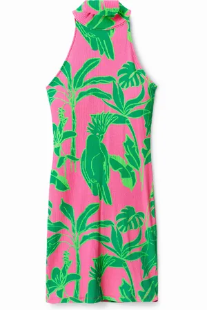 Desigual Abito corto scollo all