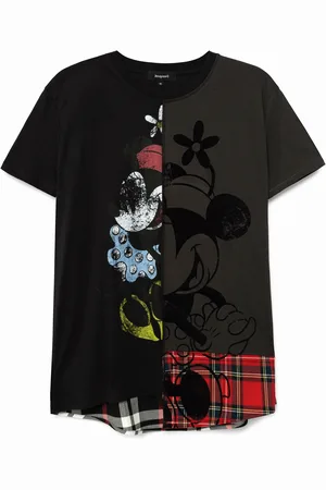 Desigual Maglietta tartan Minnie