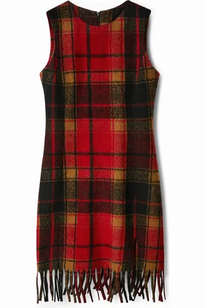 Desigual Abito corto scozzese sottile
