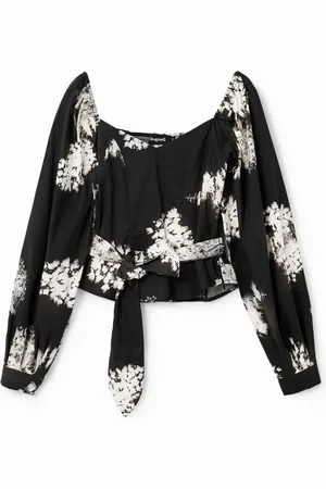Desigual Blusa corsetto floreale