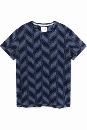 Desigual Maglietta jacquard spinato