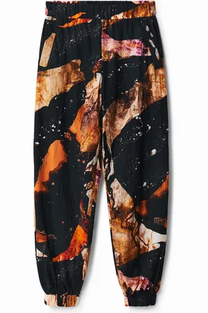 Desigual Jogger stampati effetto minerale