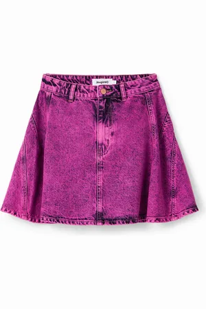 Desigual Minigonna skater acid wash Maitrepierre