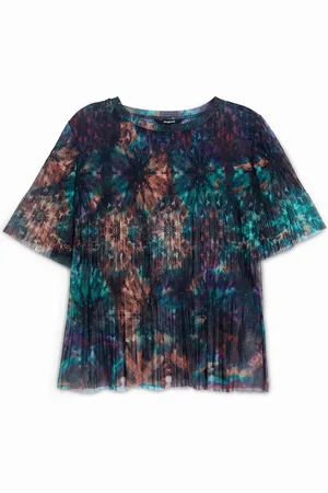 Desigual Maglietta rete tie-dye