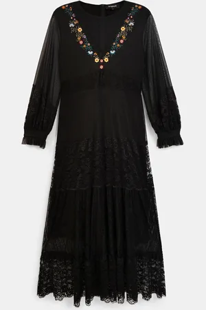 Desigual Vestito multistrato fiori