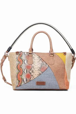 Desigual Borsa a mano mosaico
