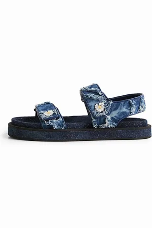 Desigual Sandali denim velcro