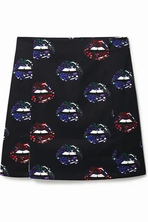 Desigual Minigonna slim labbra