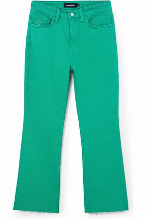 Desigual Pantaloni alla caviglia scampanati