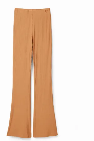 Desigual Pantaloni Flare elasticizzati