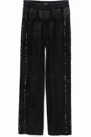 Desigual Pantaloni in logomanÃa brillanti