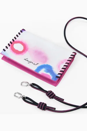 Desigual Portafoglio medio convertibile tie-dye