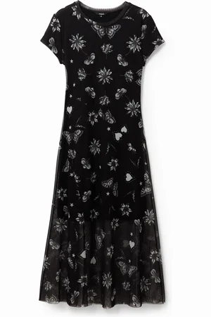 Desigual Vestito longuette floreale