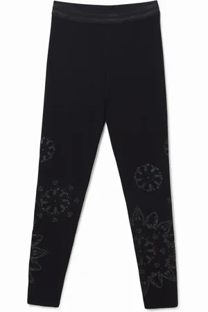 Desigual Leggings slim borchie