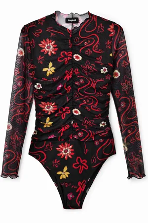 Desigual Body tulle fiori