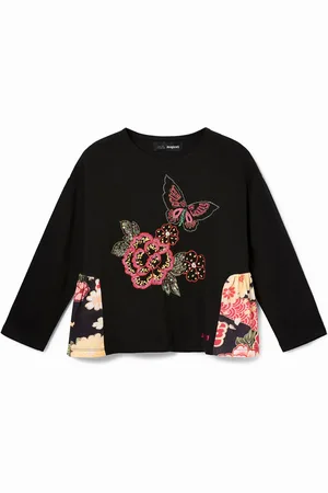Desigual Maglietta balze laterali
