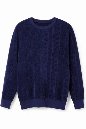 Desigual Maglia motivo jacquard