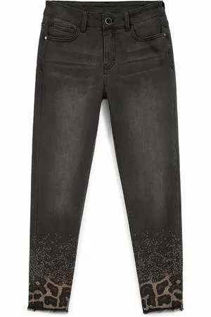 Desigual Jeans skinny perline