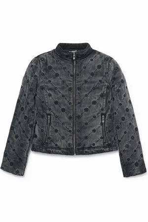 Desigual Giacca trapuntata denim