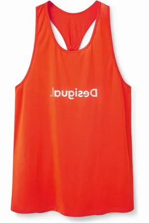 Desigual T-shirt basica senza maniche