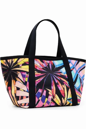Desigual Borsa tote tropicale grande