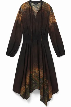 Desigual Vestito longuette boho