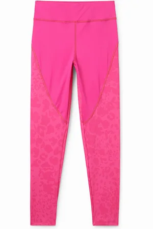 Desigual Leggings slim leopardati