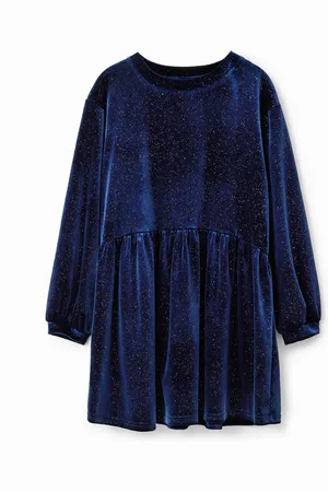 Desigual Abito velluto lucido