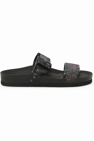 Desigual Sandali cinturini stampati con fibbia