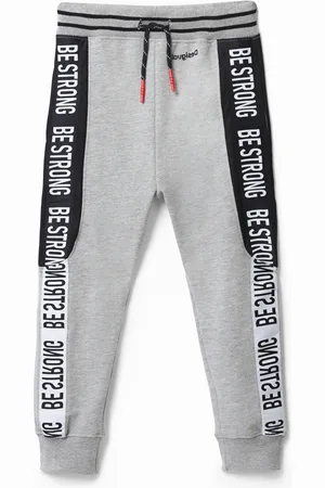 Desigual Pantaloni della tuta con scritta