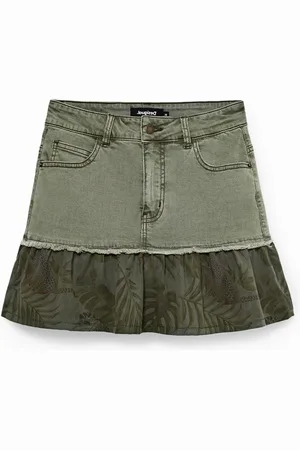 Desigual Minigonna jeans patch balze