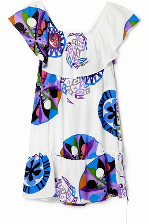 Desigual Abito corto balze M. Christian Lacroix