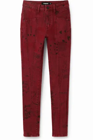 Desigual Jeans skinny push-up giornale