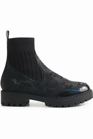 Desigual Stivaletti biker a calzino